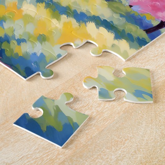Puzzle de printemps Sakura (Côté)