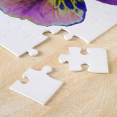 Puzzle de purple et vert Pansy (Côté)