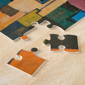 Puzzle de puzzle de hibou de couleur riche (Côté)