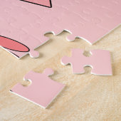 Puzzle de puzzle de message d'amour mignon (Côté)