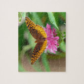 Puzzle de puzzle de papillon de Checkerspot en arg (Vertical)