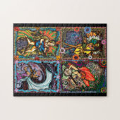 Puzzle de quatre saisons (Horizontal)