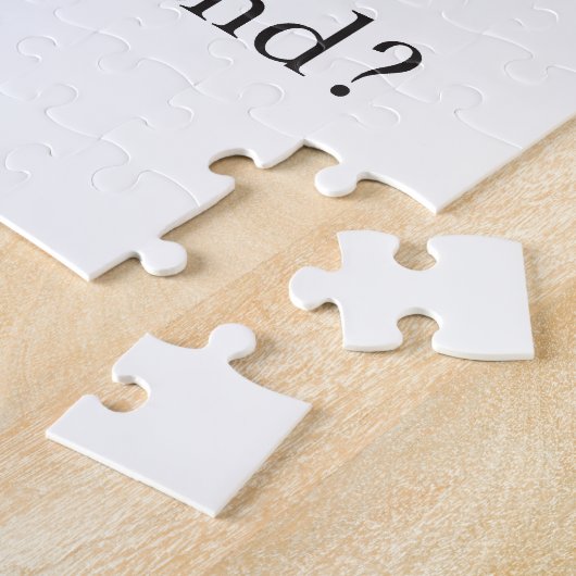 Puzzle De quelle partie… ? (Côté)