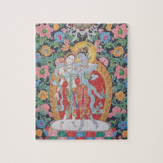 Puzzle de Radha-Krishna (Vertical)
