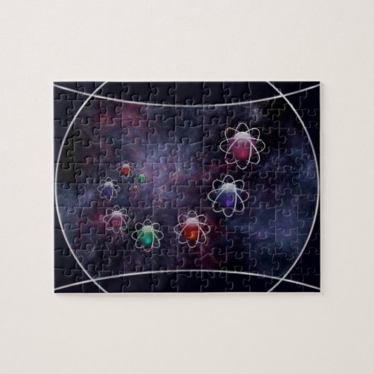 Puzzle de raisonnement circulaire (Horizontal)