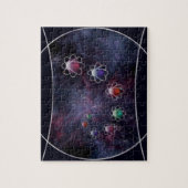 Puzzle de raisonnement circulaire (Vertical)