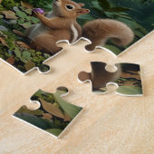 Puzzle de réalisation d'art animalier réaliste (Côté)