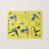 Puzzle de recette de nectar de colibri (Horizontal)