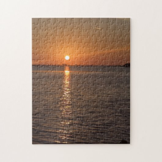 Puzzle de réflexion sur le coucher du soleil (Vertical)