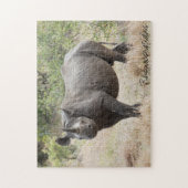 Puzzle de rhinocéros (Vertical)