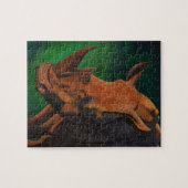 Puzzle de rhinocéros blanc (Horizontal)