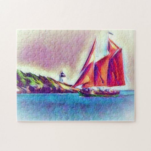 Puzzle de Rhode Island (Horizontal)