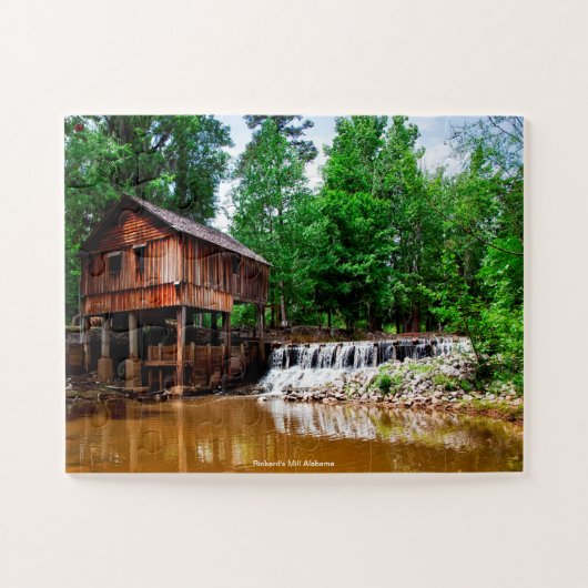 Puzzle de Rickard's Mill Alabama (Horizontal)