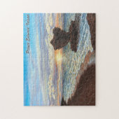 Puzzle de roche de tasse de thé avec la (Vertical)