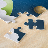 Puzzle de roquettes pour enfants personnalisées (Côté)