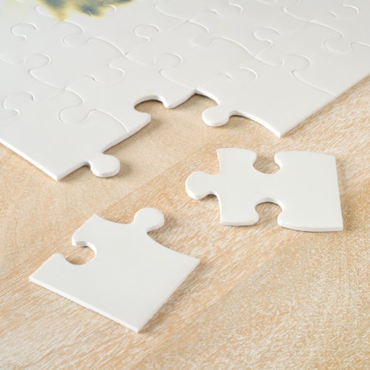 Puzzle de rose de bleu (Côté)