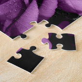 Puzzle de rose de pourpre (Côté)