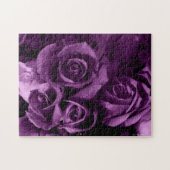 Puzzle de rose de pourpre (Horizontal)