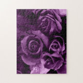 Puzzle de rose de pourpre (Vertical)