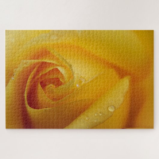 Puzzle de Rose Jaune (Horizontal)