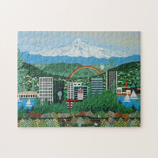 Puzzle de roseraies de Portland (Horizontal)