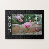 Puzzle de roses de sérénité (Horizontal)