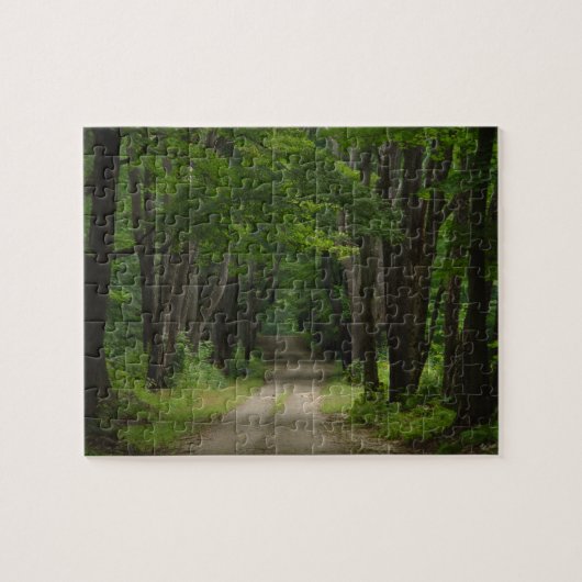 Puzzle de ruelle d'été (Horizontal)