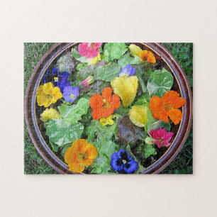 Puzzle de salade de fleurs