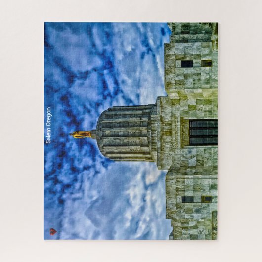 Puzzle de Salem Oregon (Vertical)