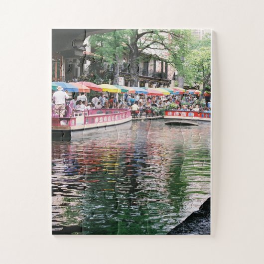 Puzzle de San Antonio Riverwalk (Vertical)