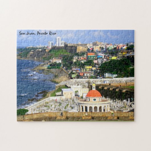 Puzzle de San Juan Porto Rico (Horizontal)
