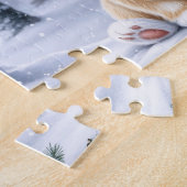 Puzzle de Santa Hat Bunny (Côté)
