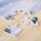 Puzzle de Santa Hat Bunny (Côté)