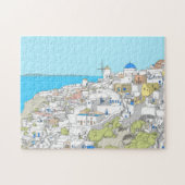 Puzzle de Santorin (Horizontal)