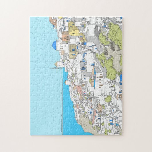 Puzzle de Santorin (Vertical)