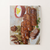 Puzzle de saucisse de boeuf (Vertical)