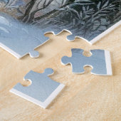 Puzzle de scène hivernale (Côté)
