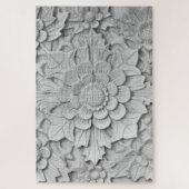 puzzle de sculpture de fleurs (Vertical)