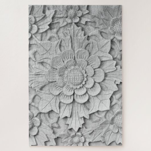 puzzle de sculpture de fleurs (Vertical)