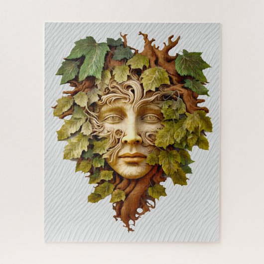Puzzle de sculpture de forêt (Vertical)