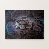 Puzzle de serpent à oeil bleu (Horizontal)