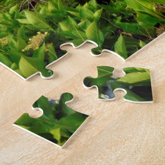 Puzzle de Sete Cidades Açore 11x14 avec la (Côté)