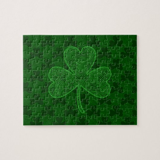 Puzzle de shamrock (Horizontal)