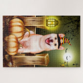 Puzzle de Shiba Inu Halloween (Horizontal)