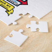 Puzzle de signe de plage de Pensacola (Côté)