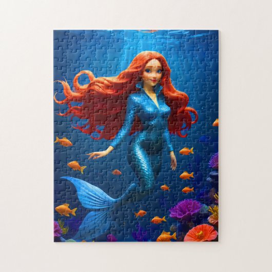 Puzzle de sirène (Vertical)