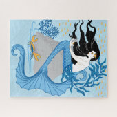 Puzzle de sirène 16x20 pour les aveugles de couleu (Horizontal)