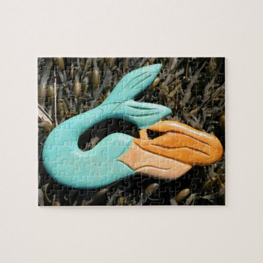 puzzle de sirène à queue bleue (Horizontal)