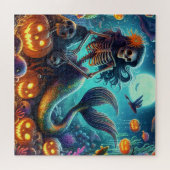 Puzzle de sirène d'Halloween (Horizontal)