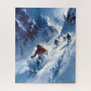 Puzzle de ski